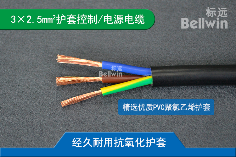3×2.5mm2