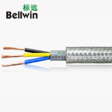 透明護(hù)套電氣設(shè)備控制信號(hào)屏蔽軟電纜TRVVP3×0.75